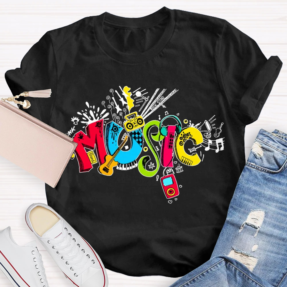 Musical Instrument Music T-shirt