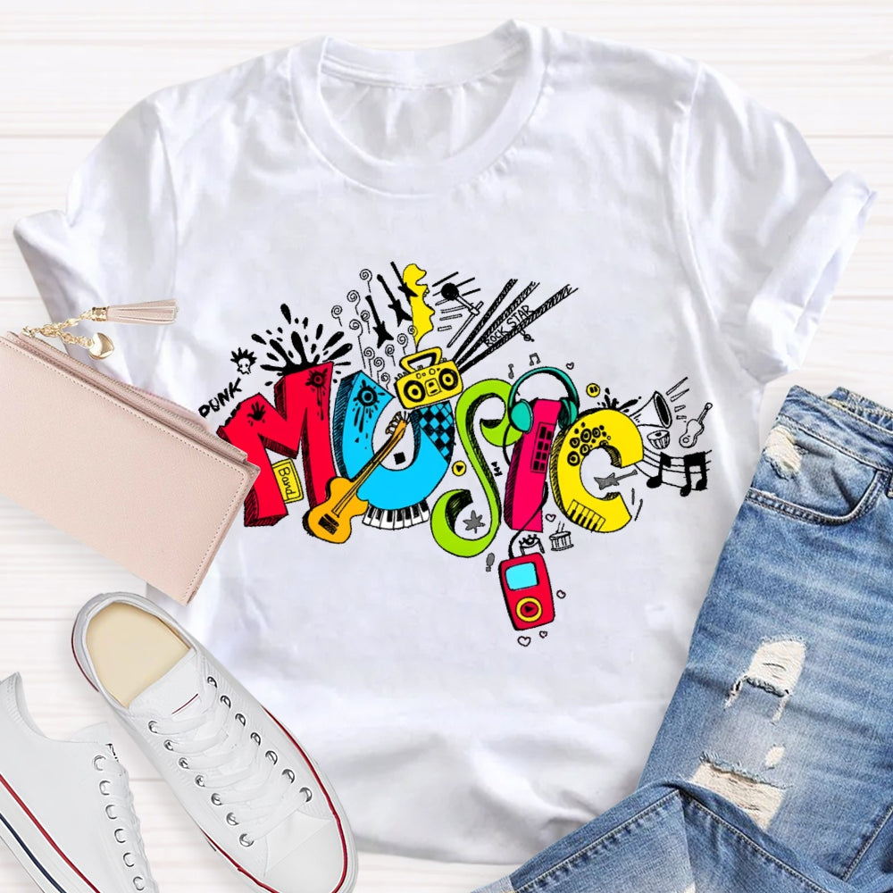 Musical Instrument Music T-shirt
