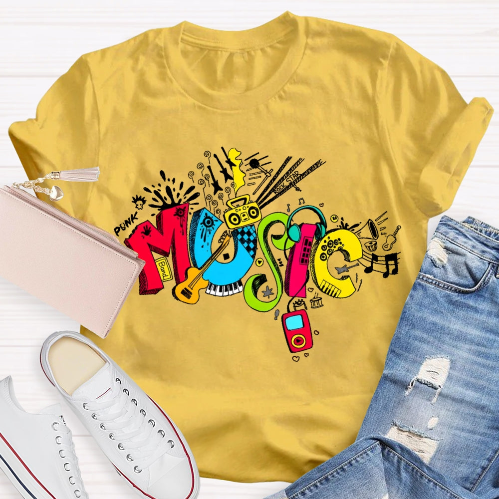 Musical Instrument Music T-shirt