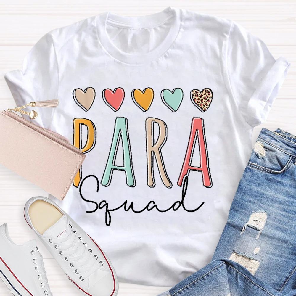 Para Squad  Love T-shirt
