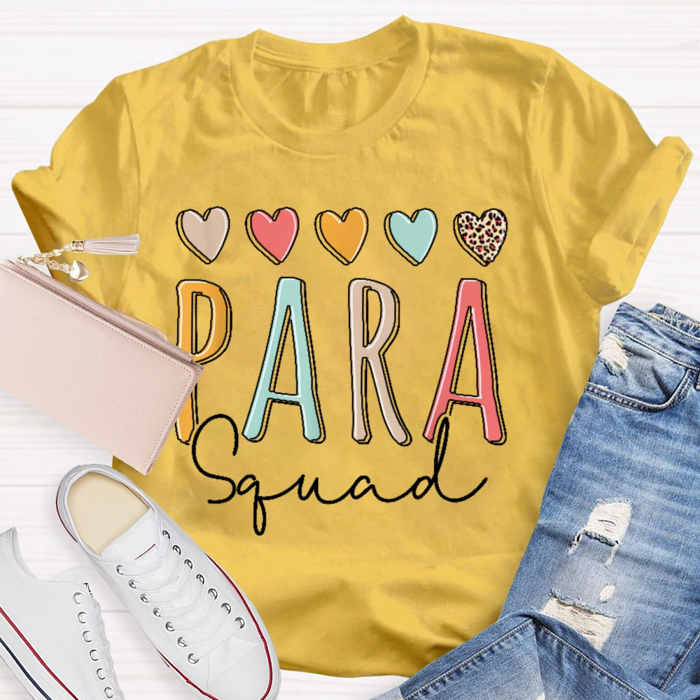 Para Squad  Love T-shirt