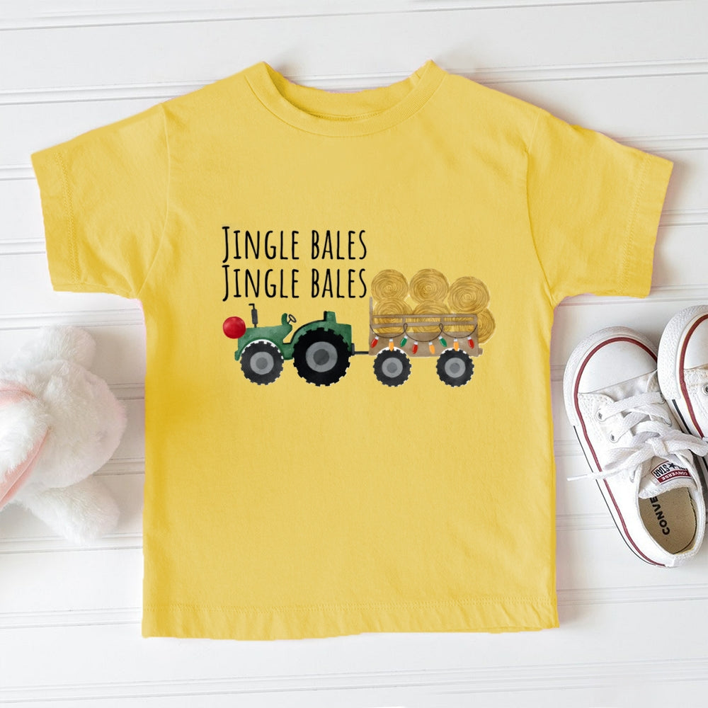 Jingle Bales Christmas Toddler T-shirts