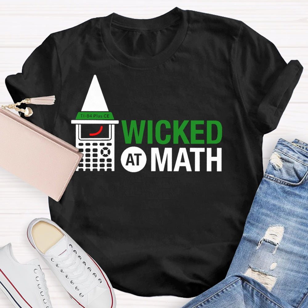 Wicked At Math T-shirt