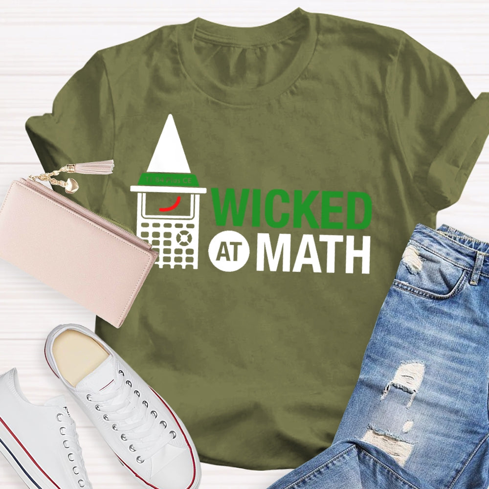 Wicked At Math T-shirt