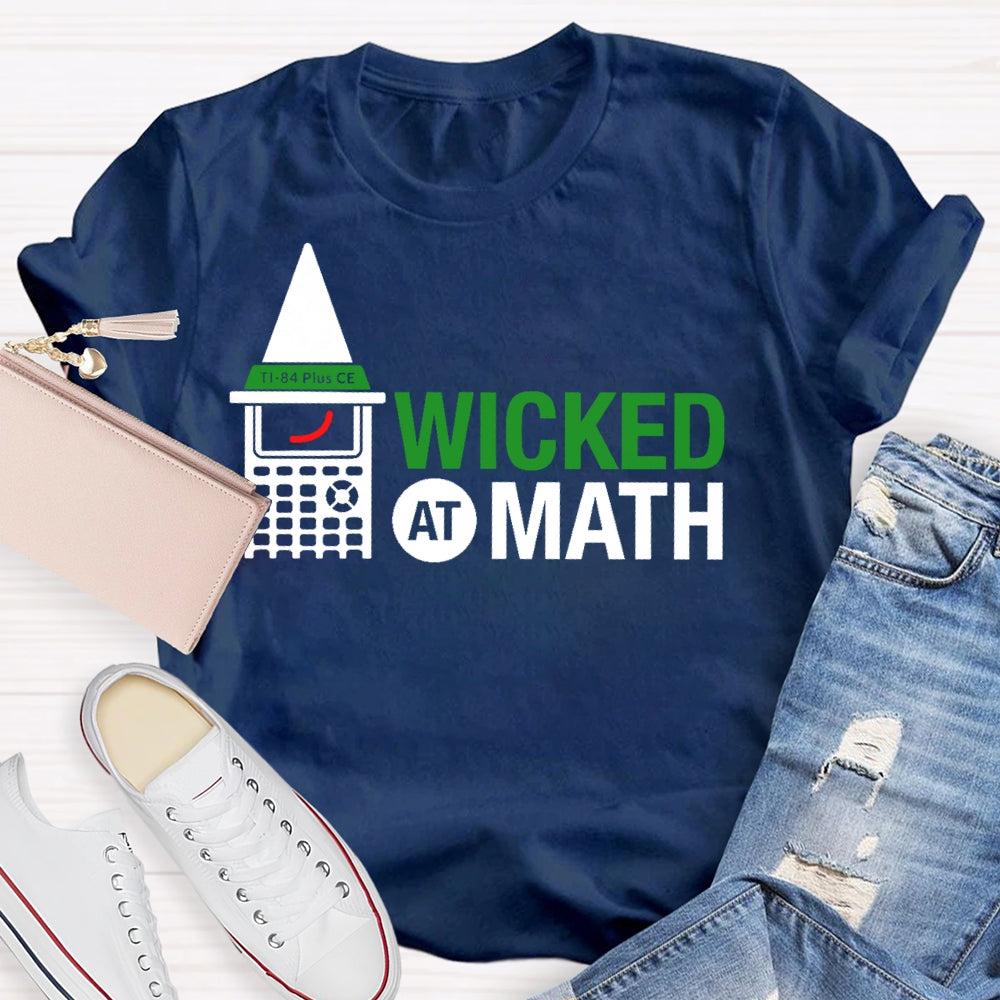 Wicked At Math T-shirt