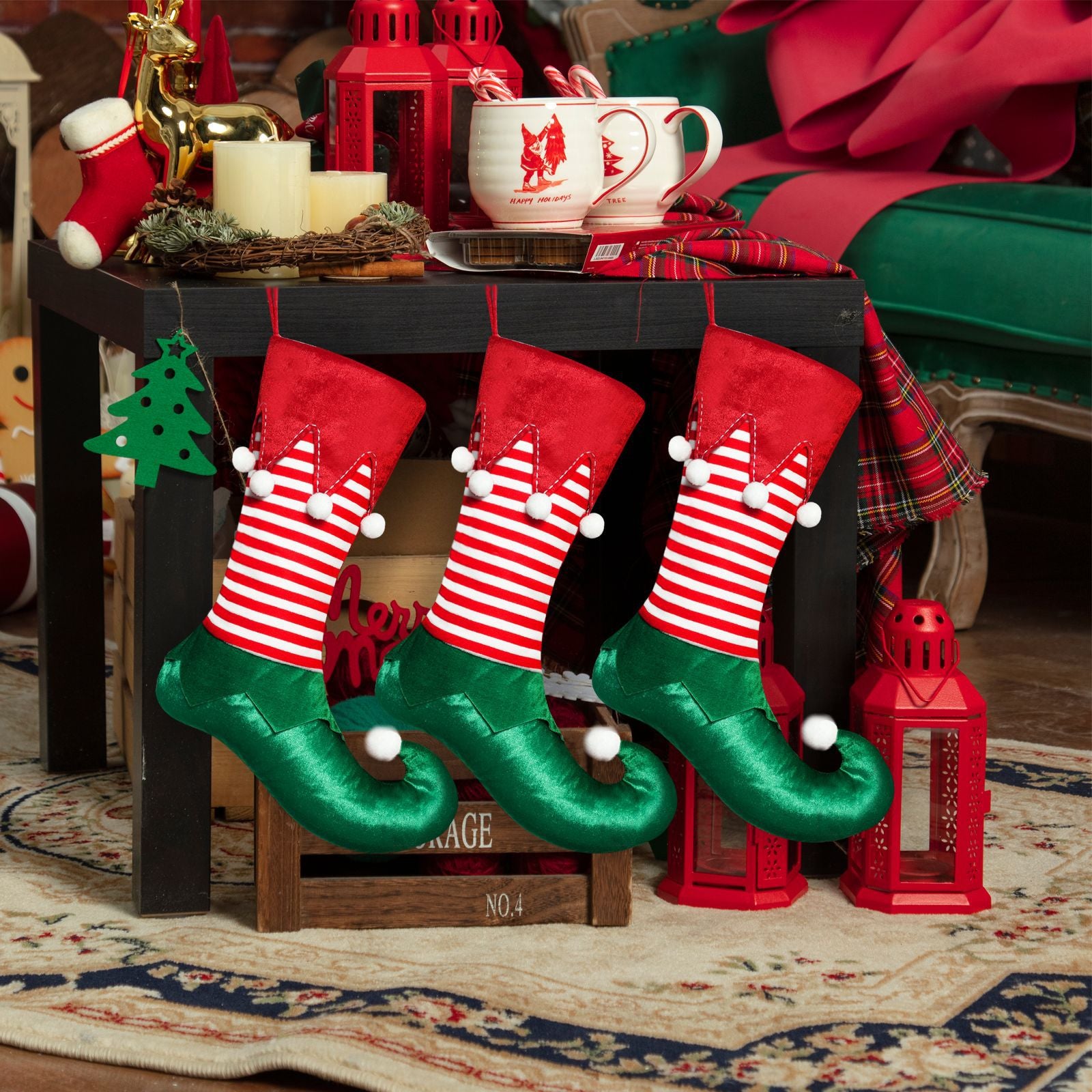 Elf Christmas Stocking