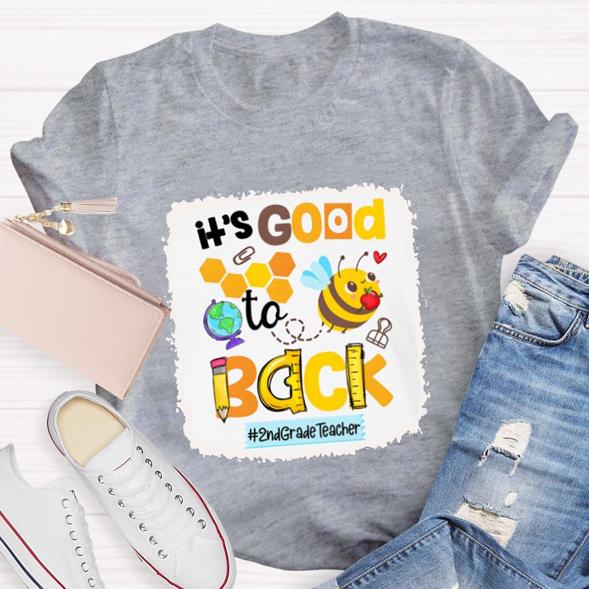 Personalized It's Good To Back 2nd Grade Teacher Shirt