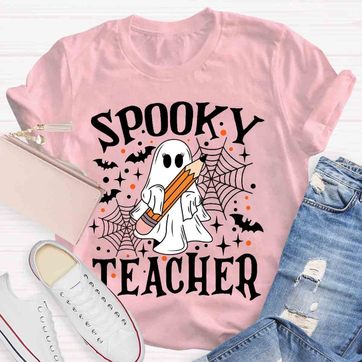 Halloween Spooky Teachers T-Shirt