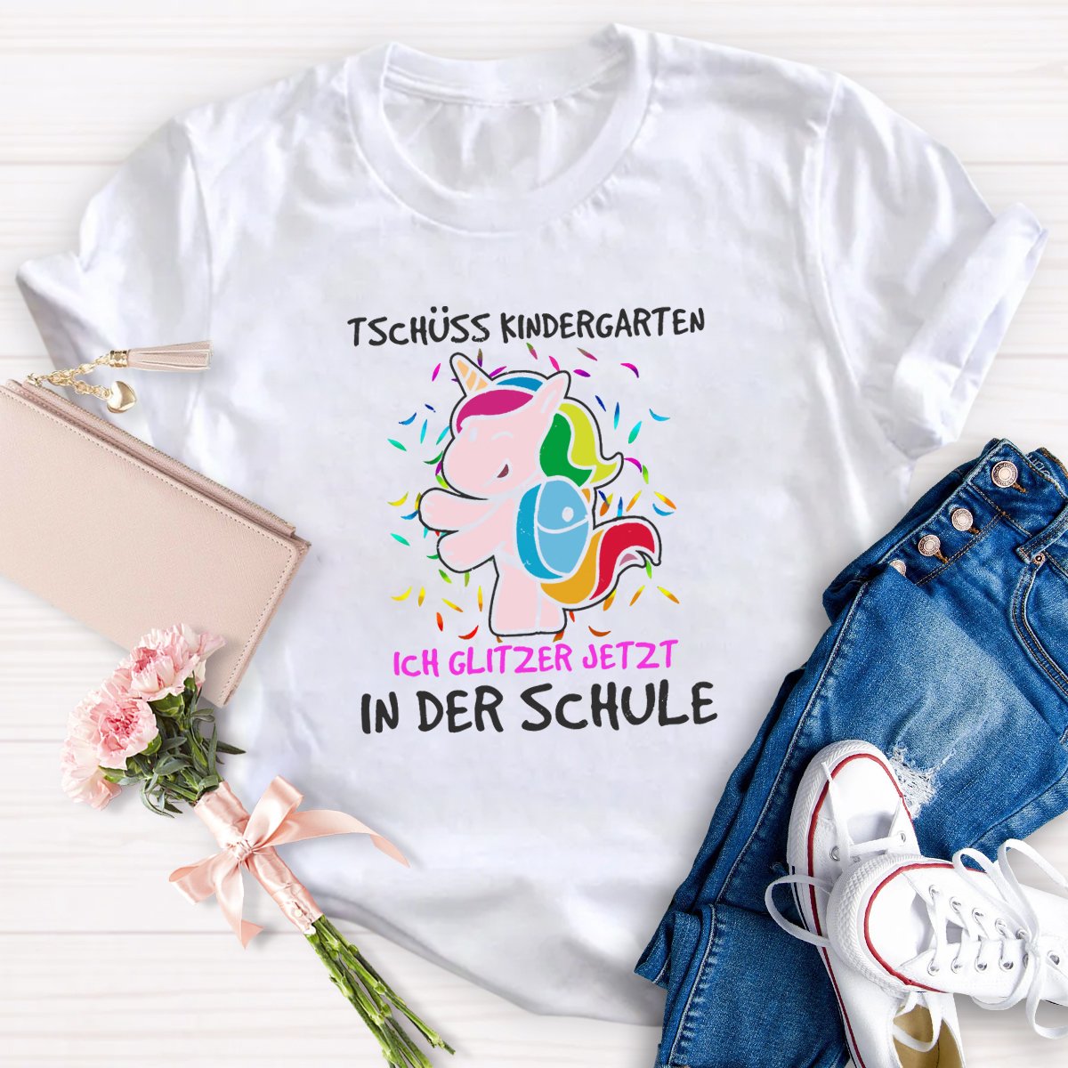 Tschüss Kindergarten Teacher Shirt