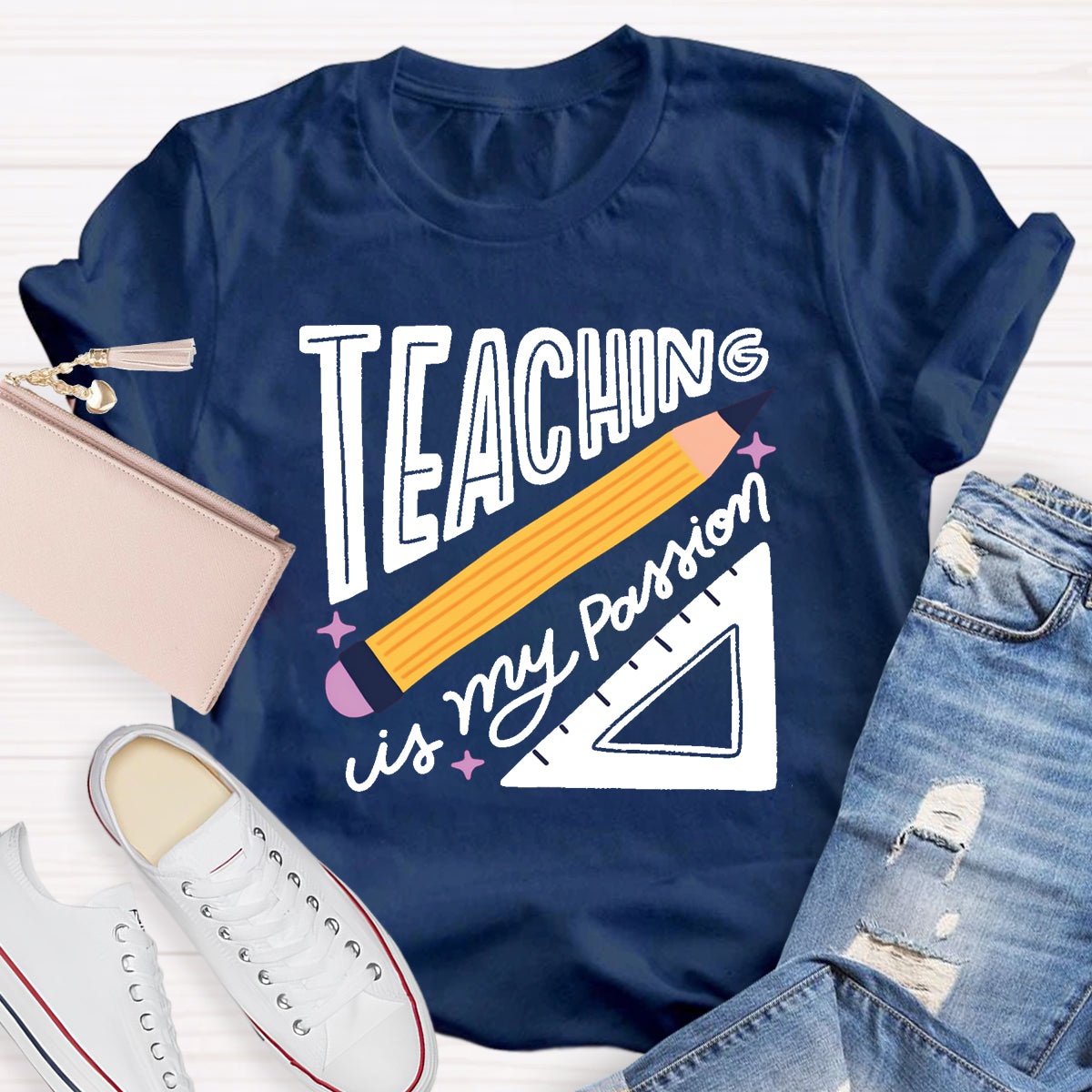 Teaching is My Passion Teacher T-Shirt