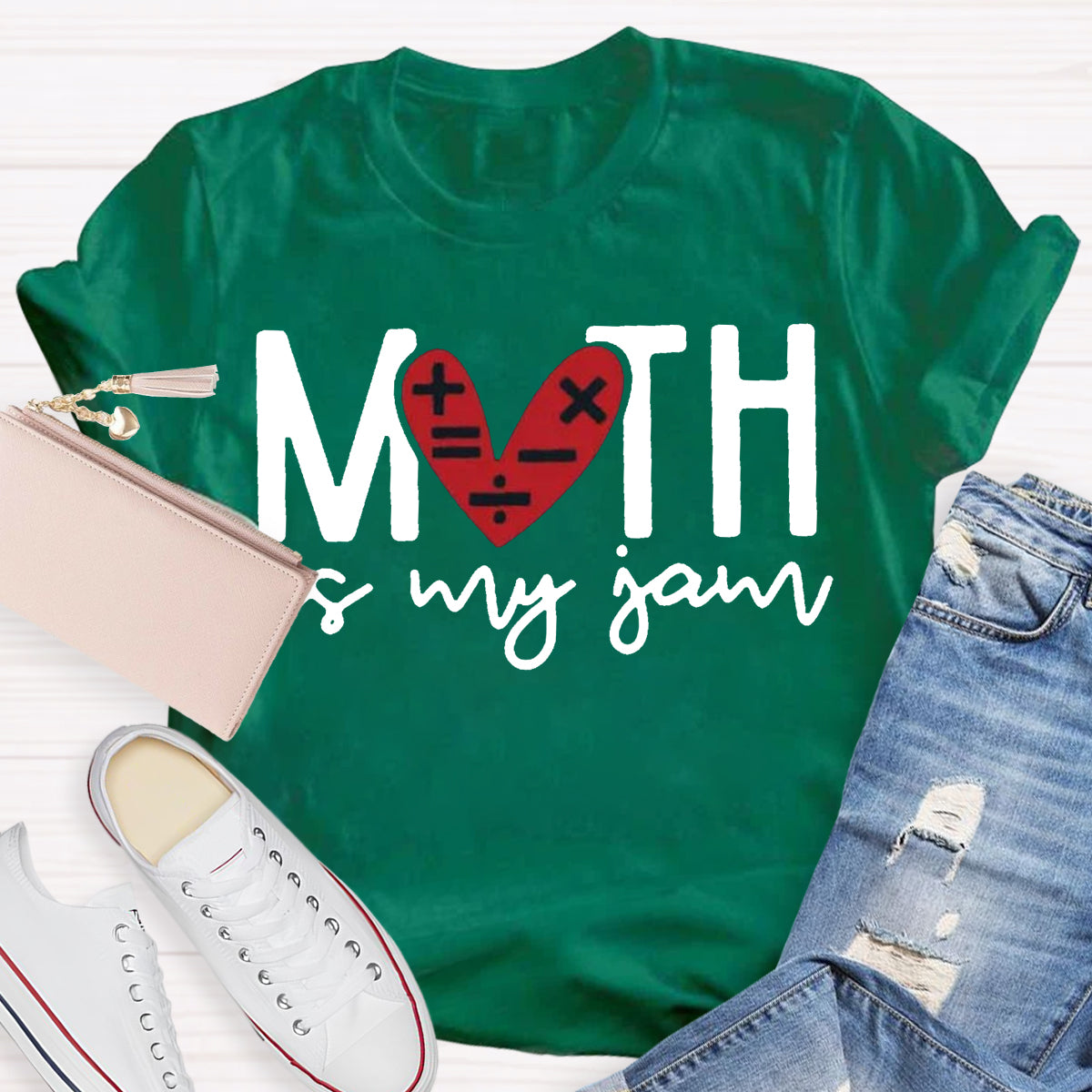 Math Is My Jam Math Teacher T-Shirt