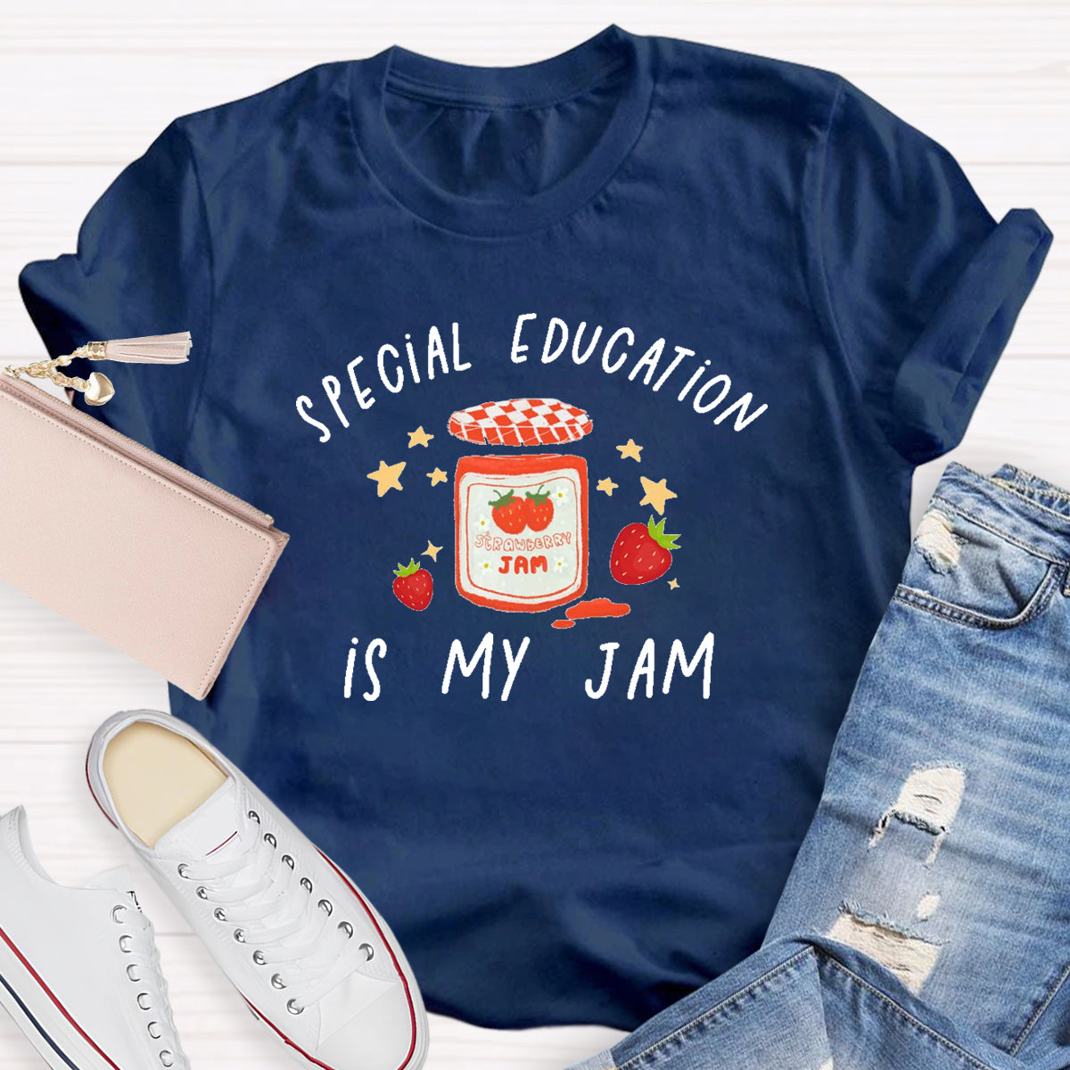 Special Education Is My Jam Teacher T-Shirt