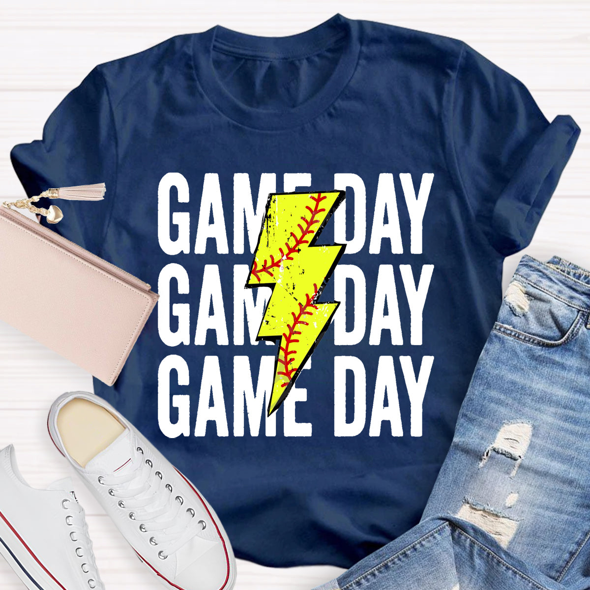 Game Day Lightning Bolt T-Shirt