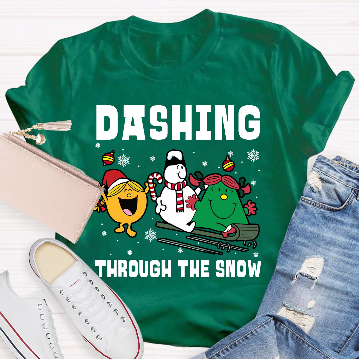 Dashing Through The Snow T-Shirt