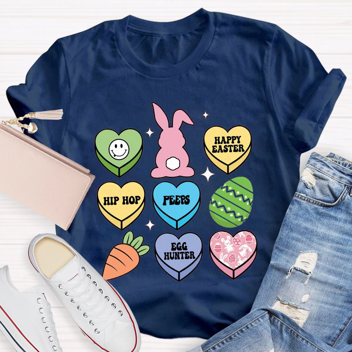 Happy Easter Cute Easter Bunny T-Shirt