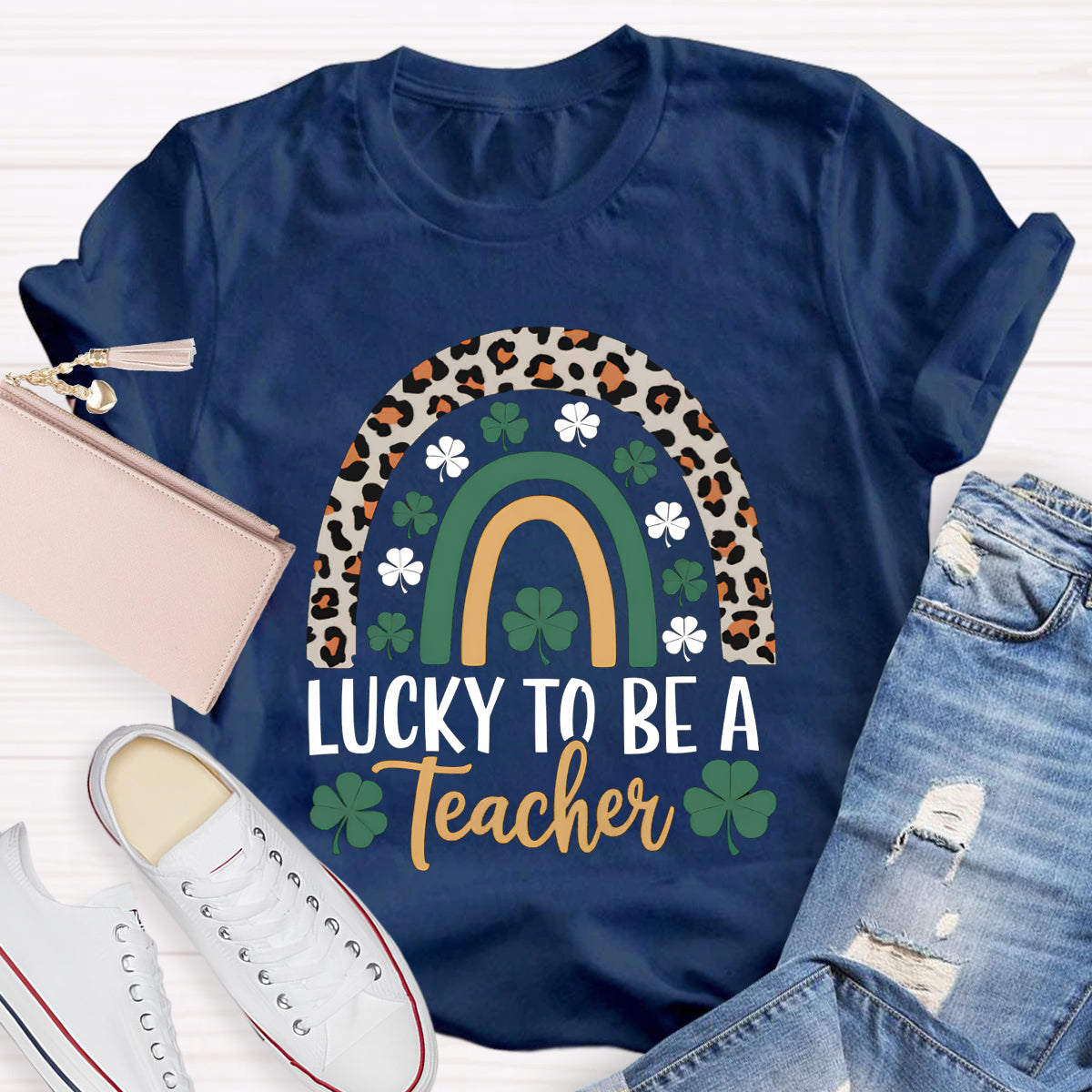 Lucky To Be A Teacher T-Shirt