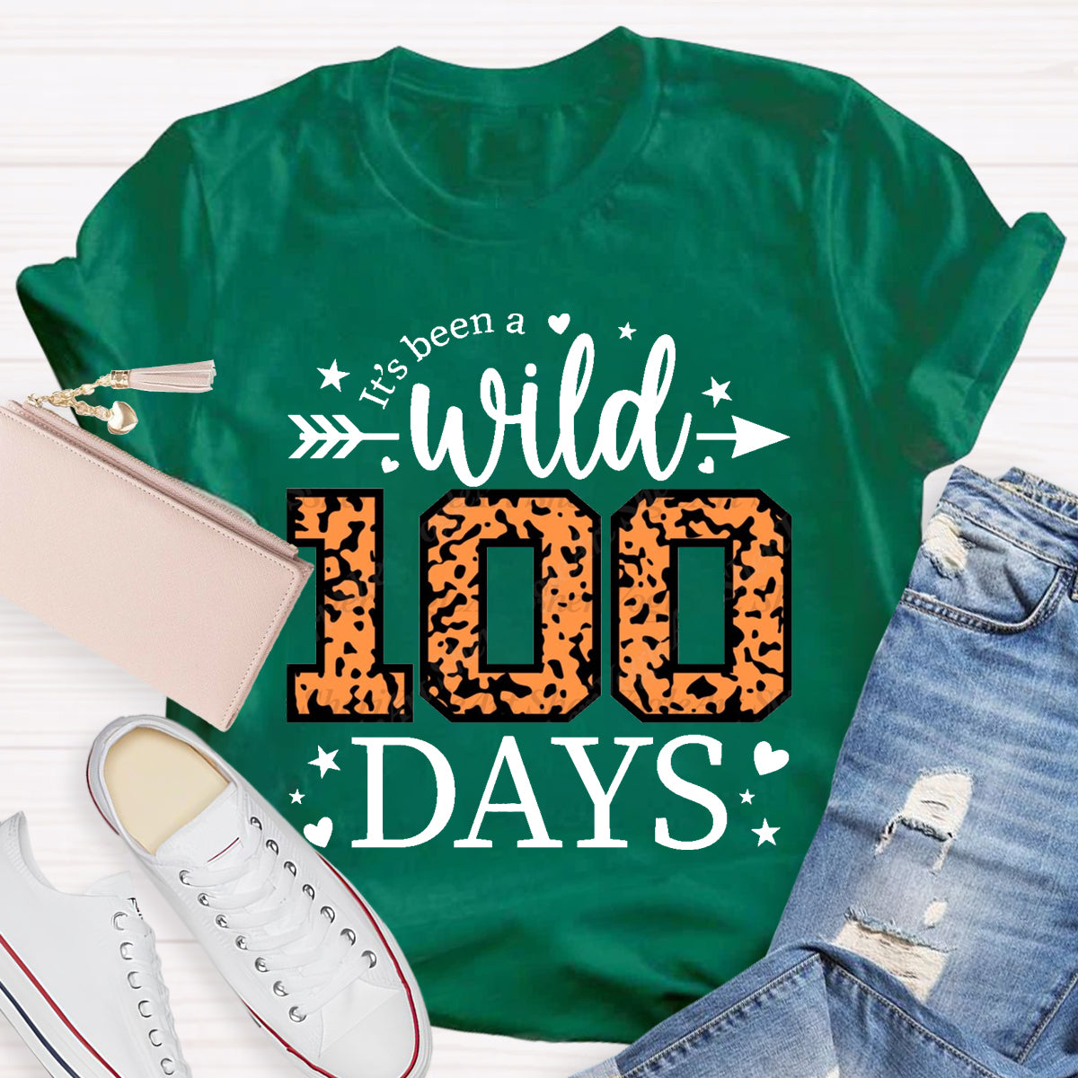 It'S Been A Wild 100 Days T-Shirt