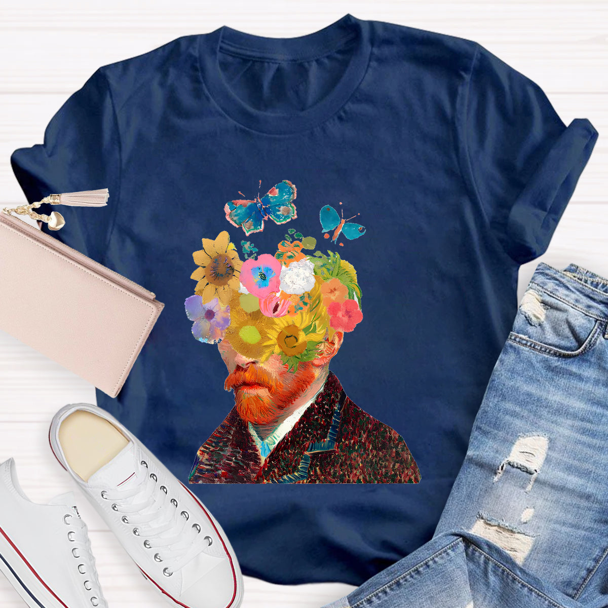 Minds Blooming Art Teacher T-Shirt