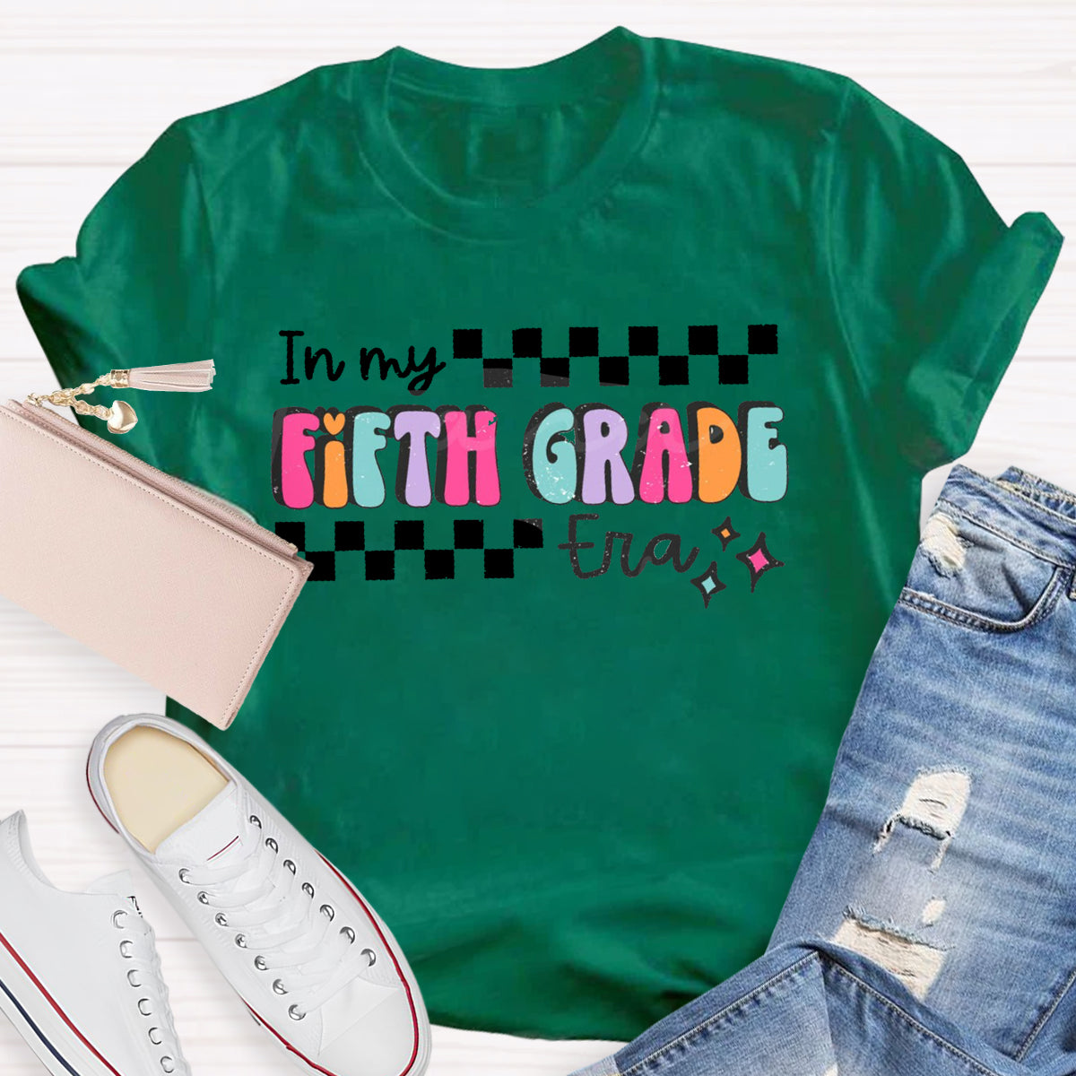 Personalized Grade In My Fifth Era Teacher T-Shirt