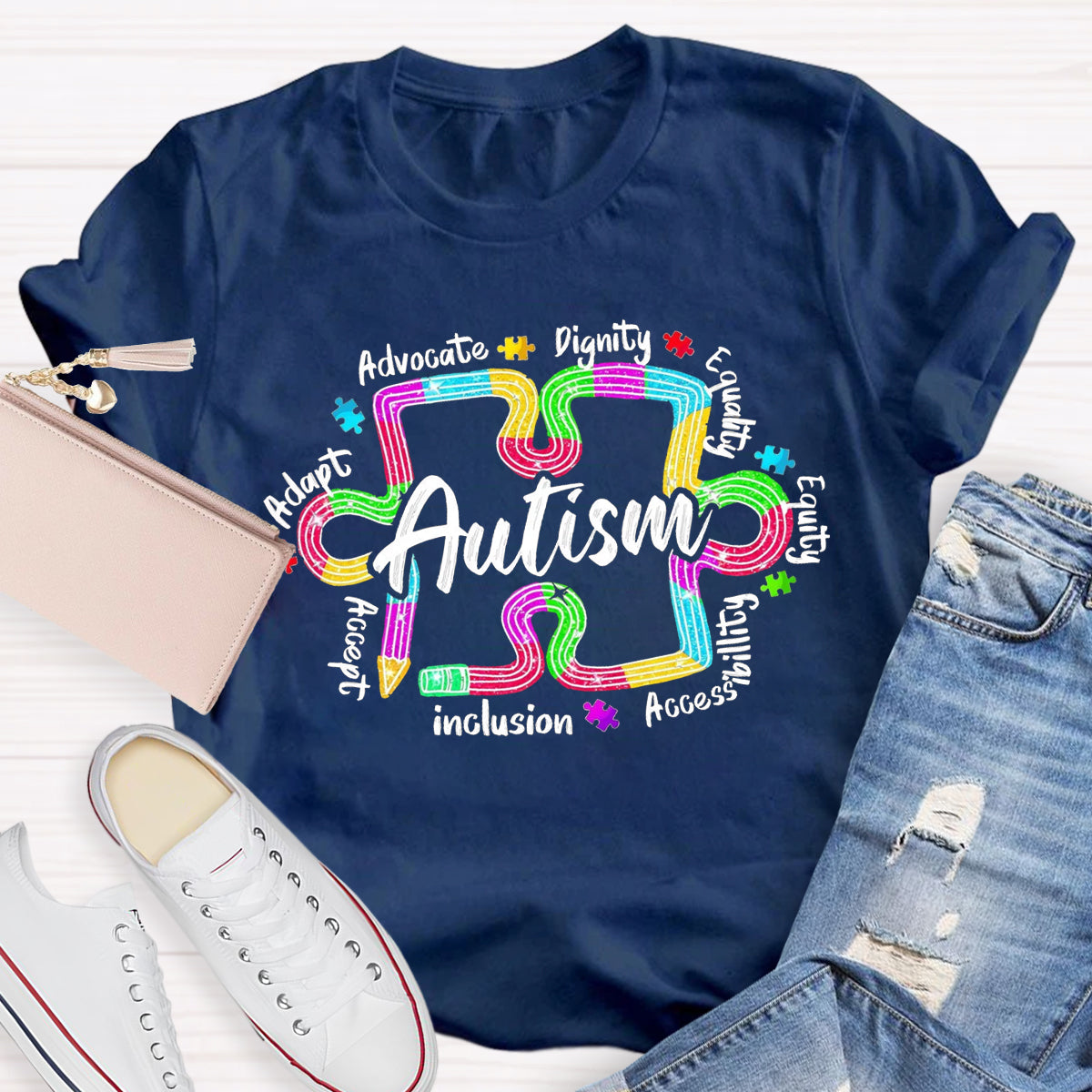 Autism Pencil Special Education T-Shirt