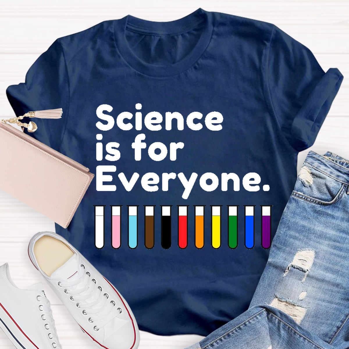 Science Is For Everyone Teacher T-Shirt