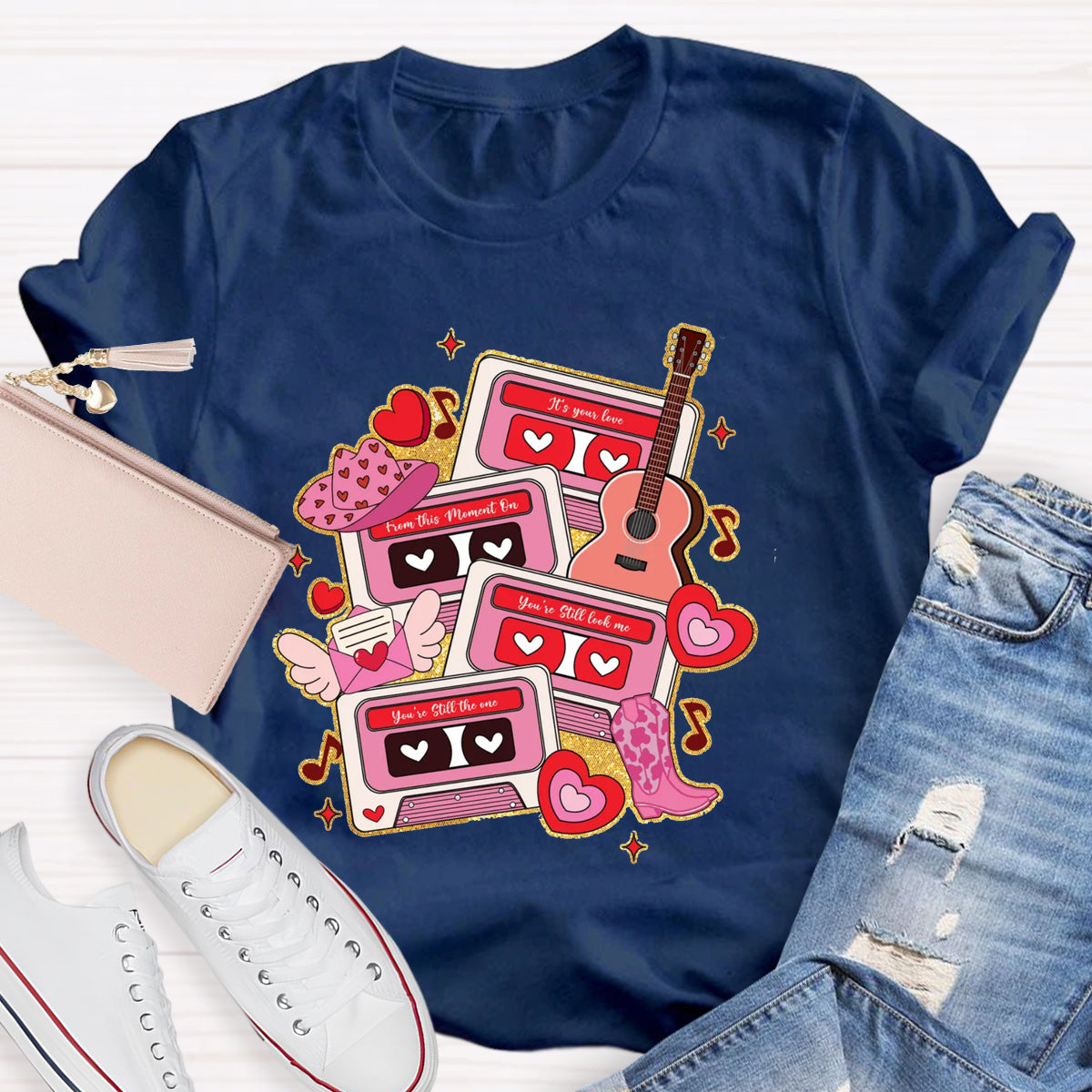 Valentine's Day Country Music T-Shirt