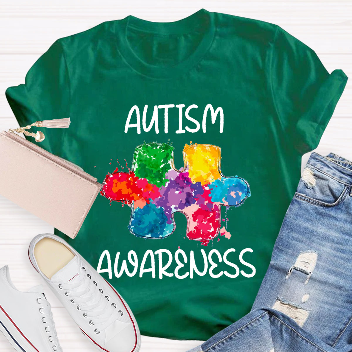 Autism Awareness Teacher T-Shirt