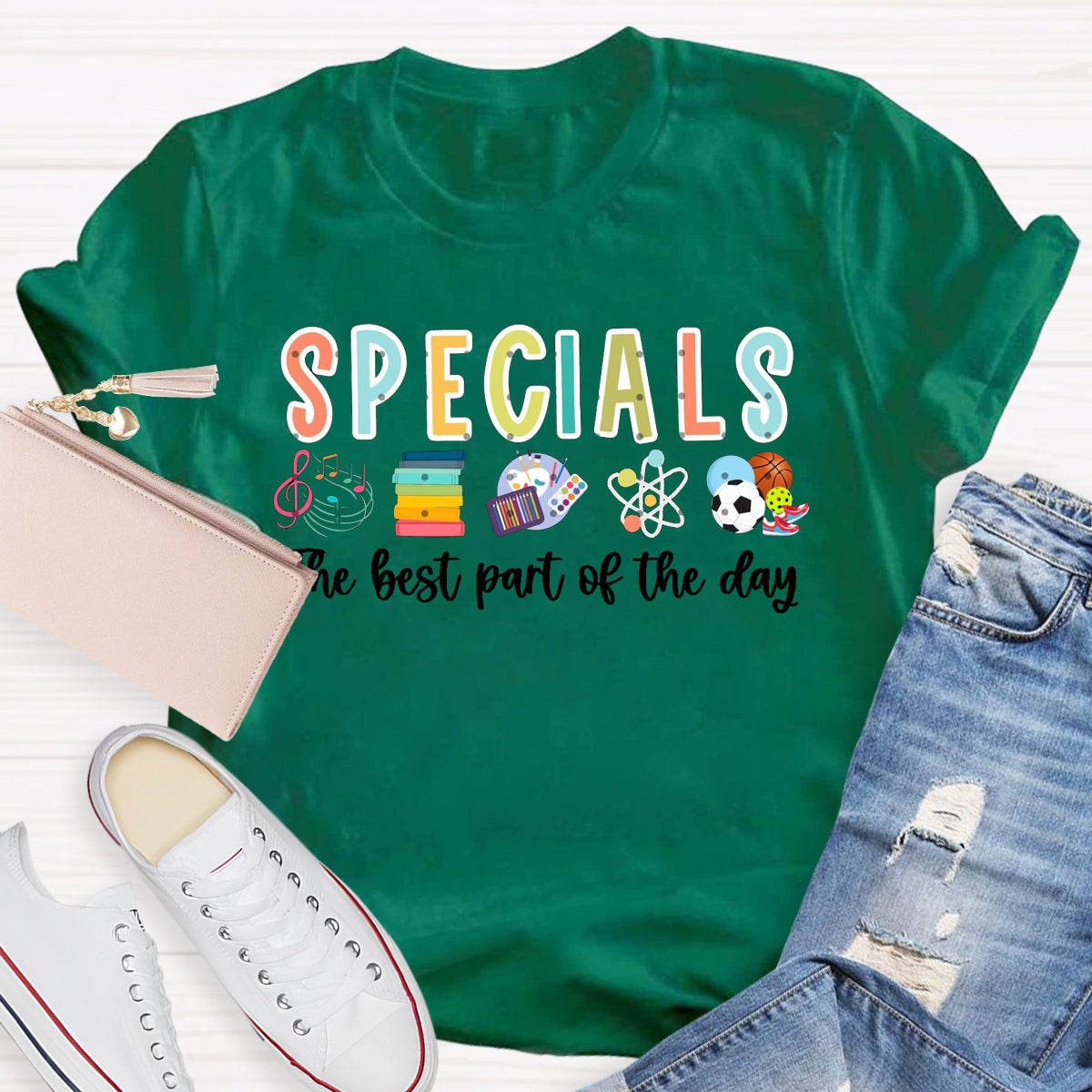 Specials The Best Part Of The Day Teacher T-Shirt