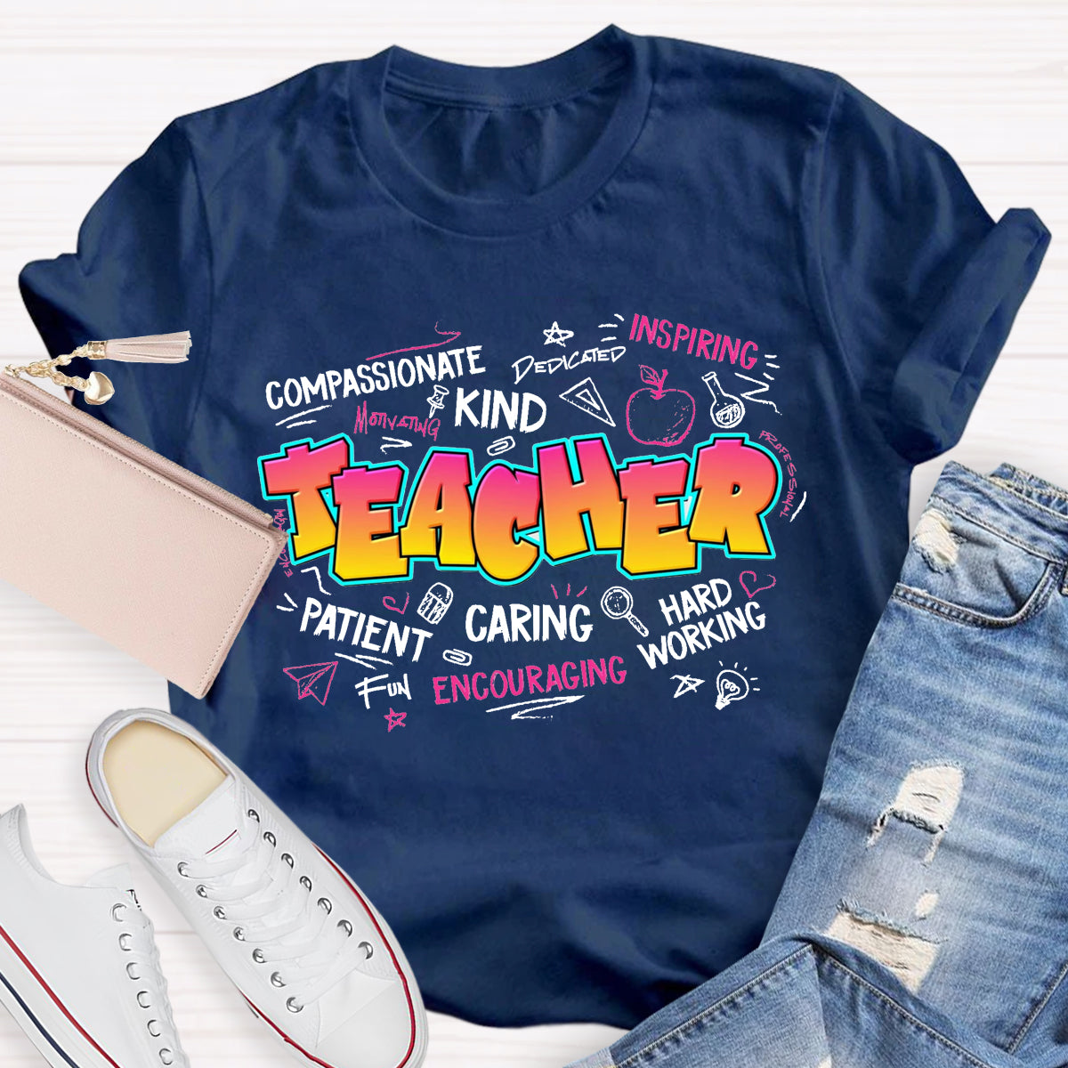 Teachers Radiating Excellence Teacher T-Shirt