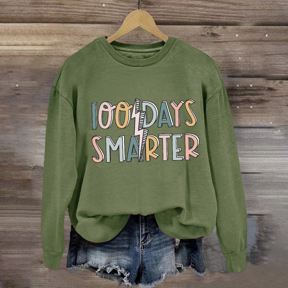 100 Days Smarter Sweatshirt