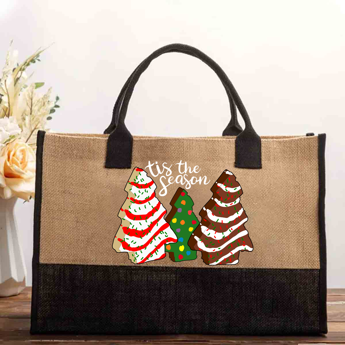 Tis The Season Cotton Tote Bag