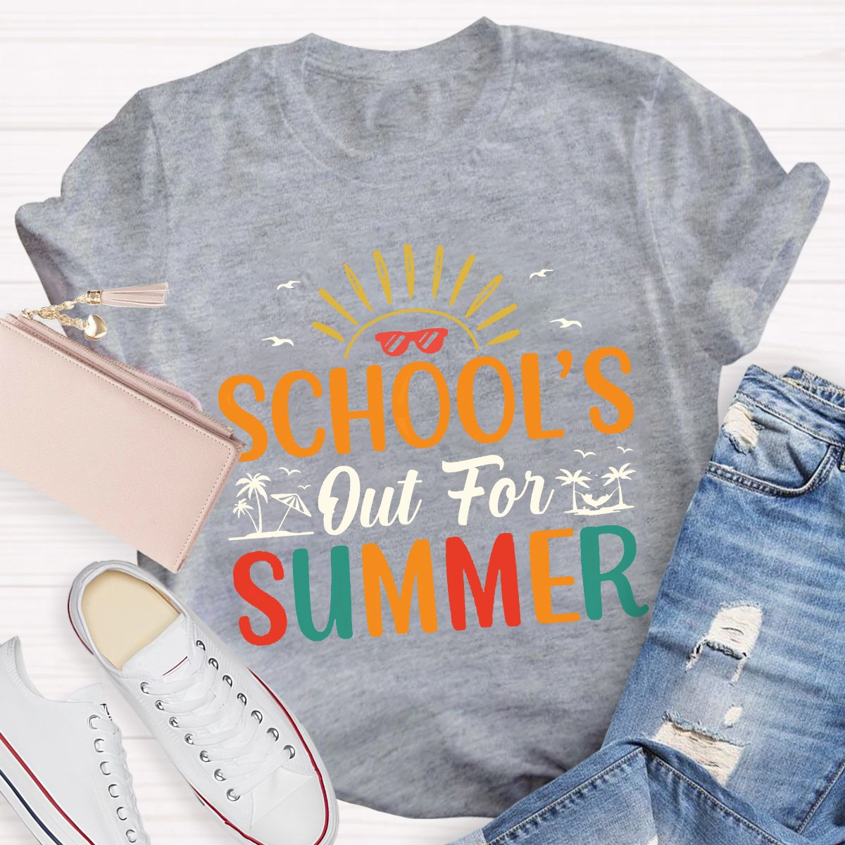 School's Out For Summer Teacher Shirt