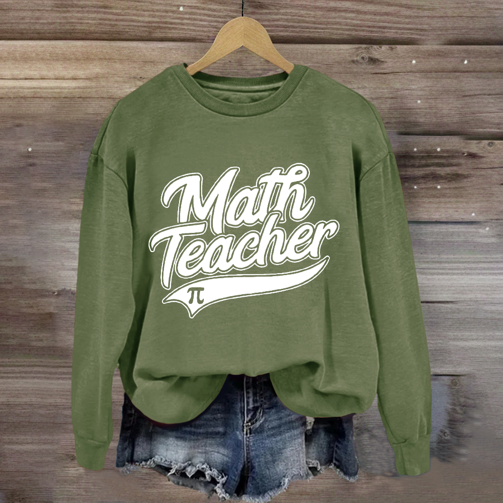 Math Teacher Pi Day Sweatshirt