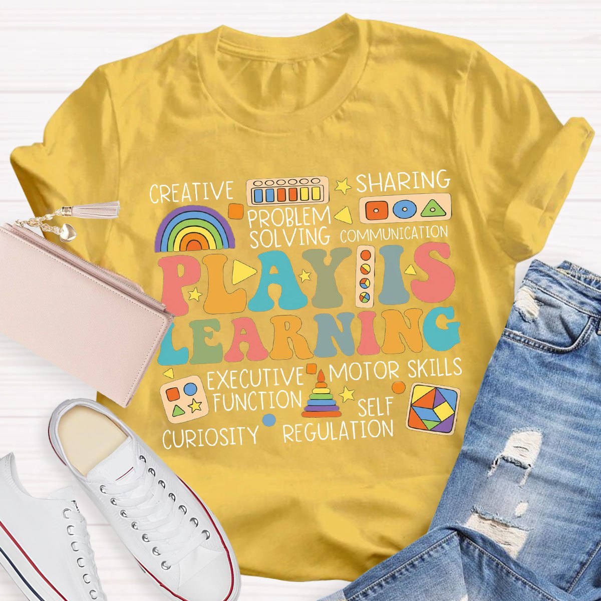 Play Is Learning Teacher T-Shirt