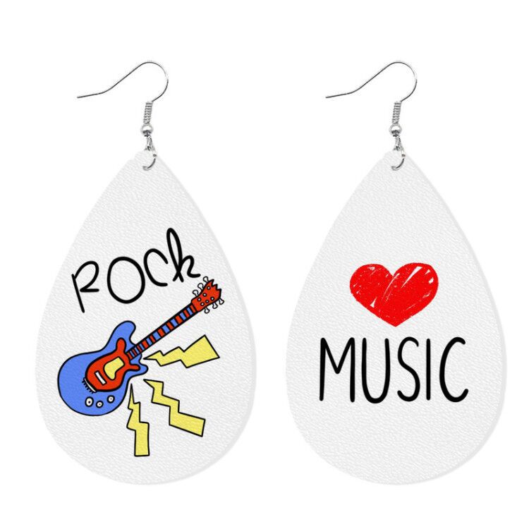 Art Music Teacher Earrings