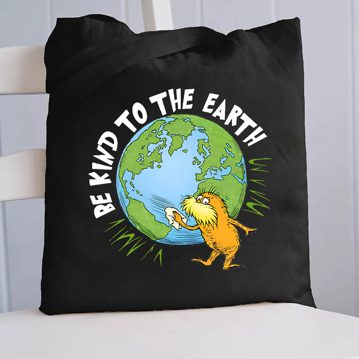 Be Kind To The Earth Canvas Tote Bag