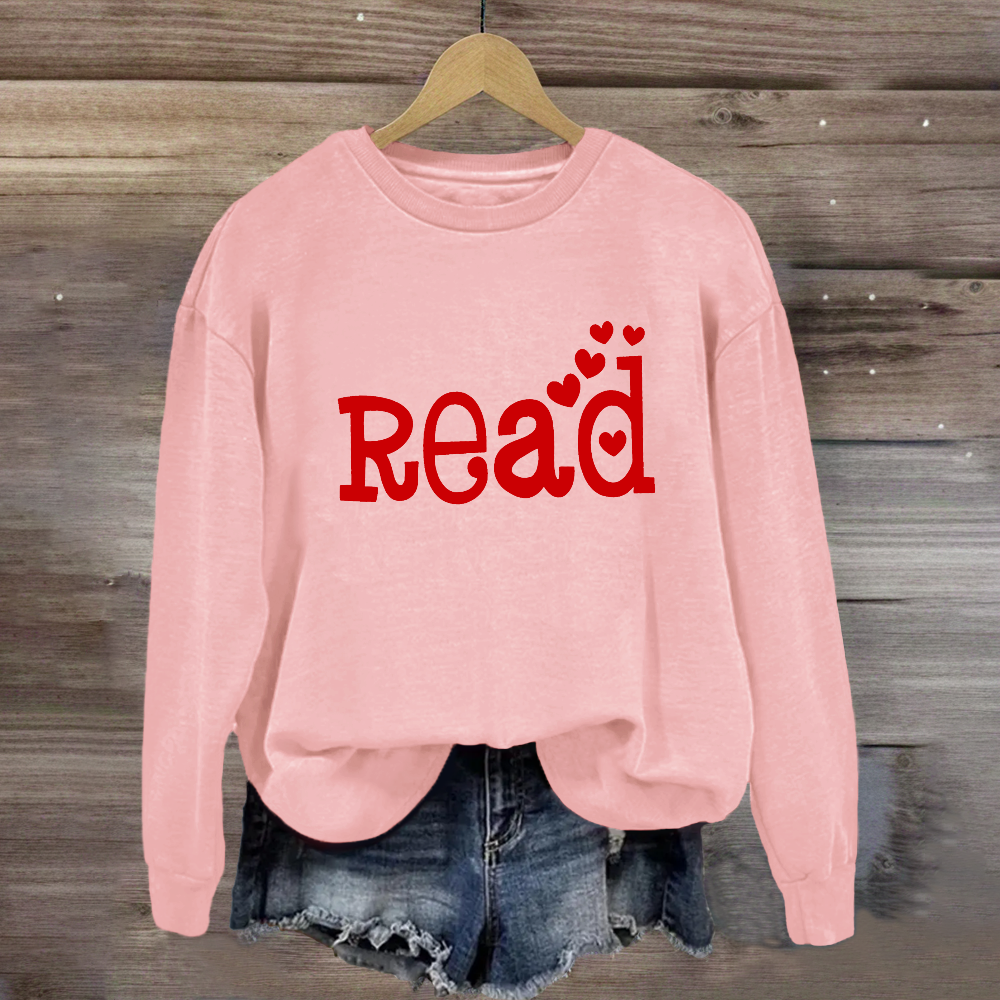 Read Lover Teacher Sweatshirt