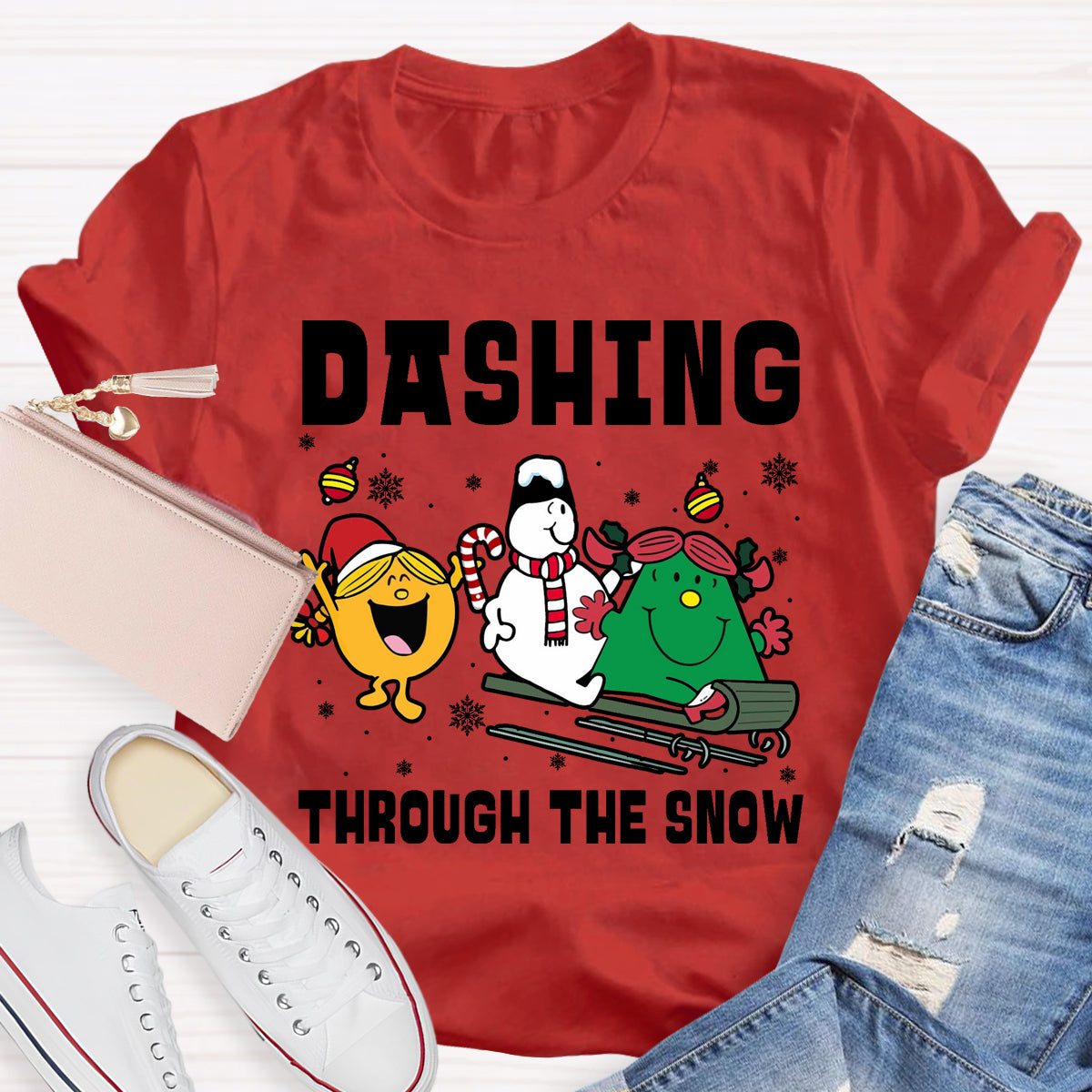 Dashing Through The Snow T-Shirt