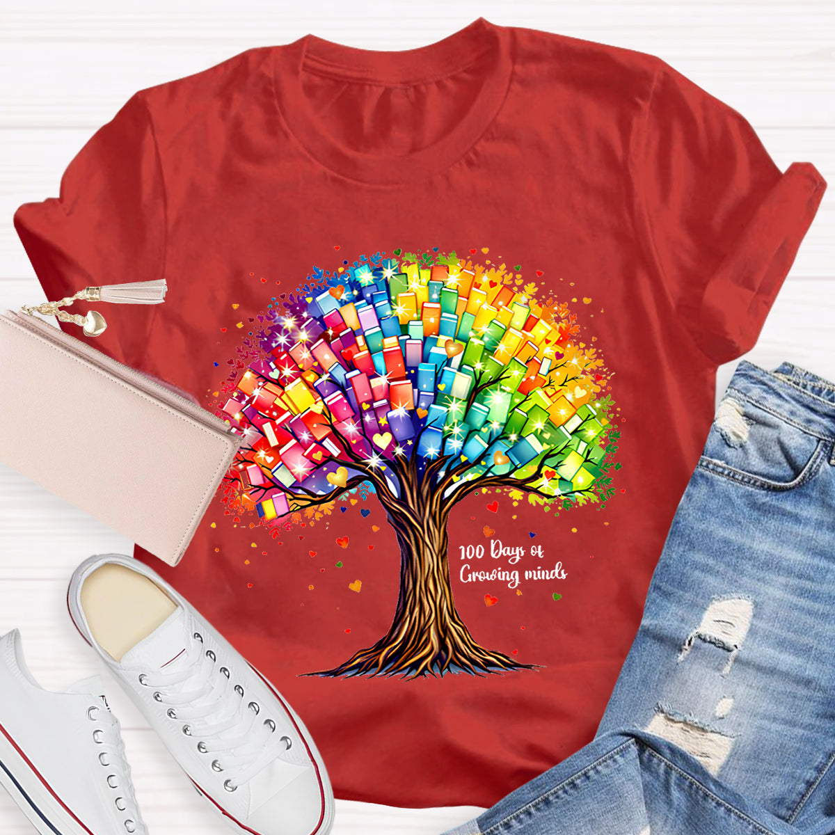 100 Days Of Growing Minds T-Shirt