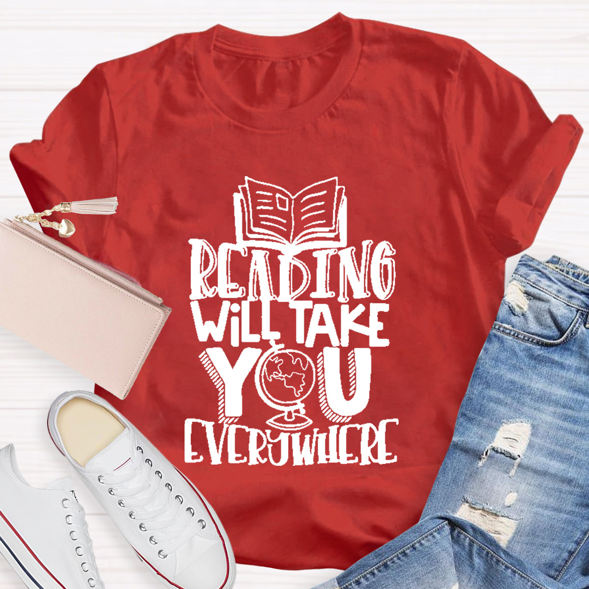 Reading Will Take You Everything T-Shirt