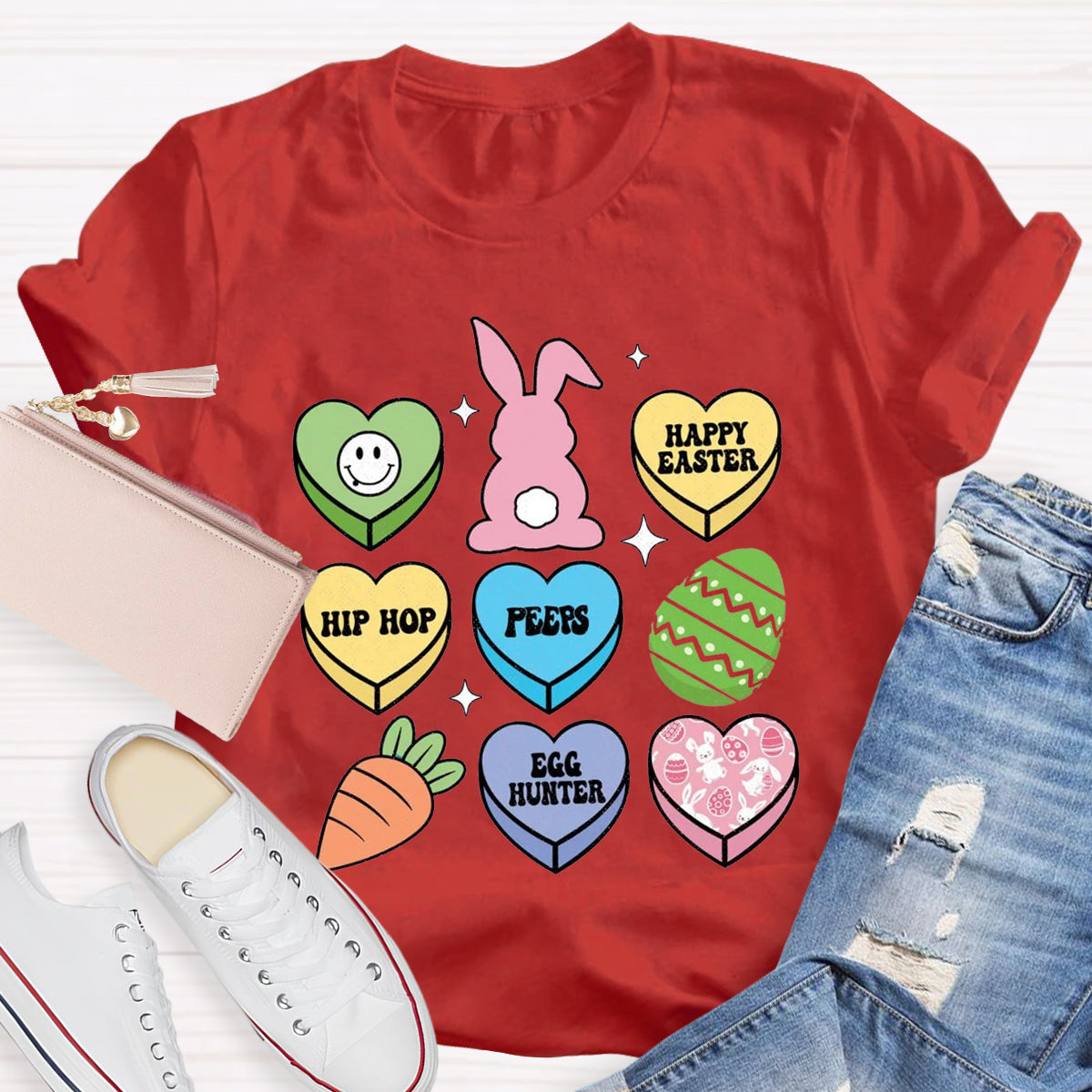 Happy Easter Cute Easter Bunny T-Shirt