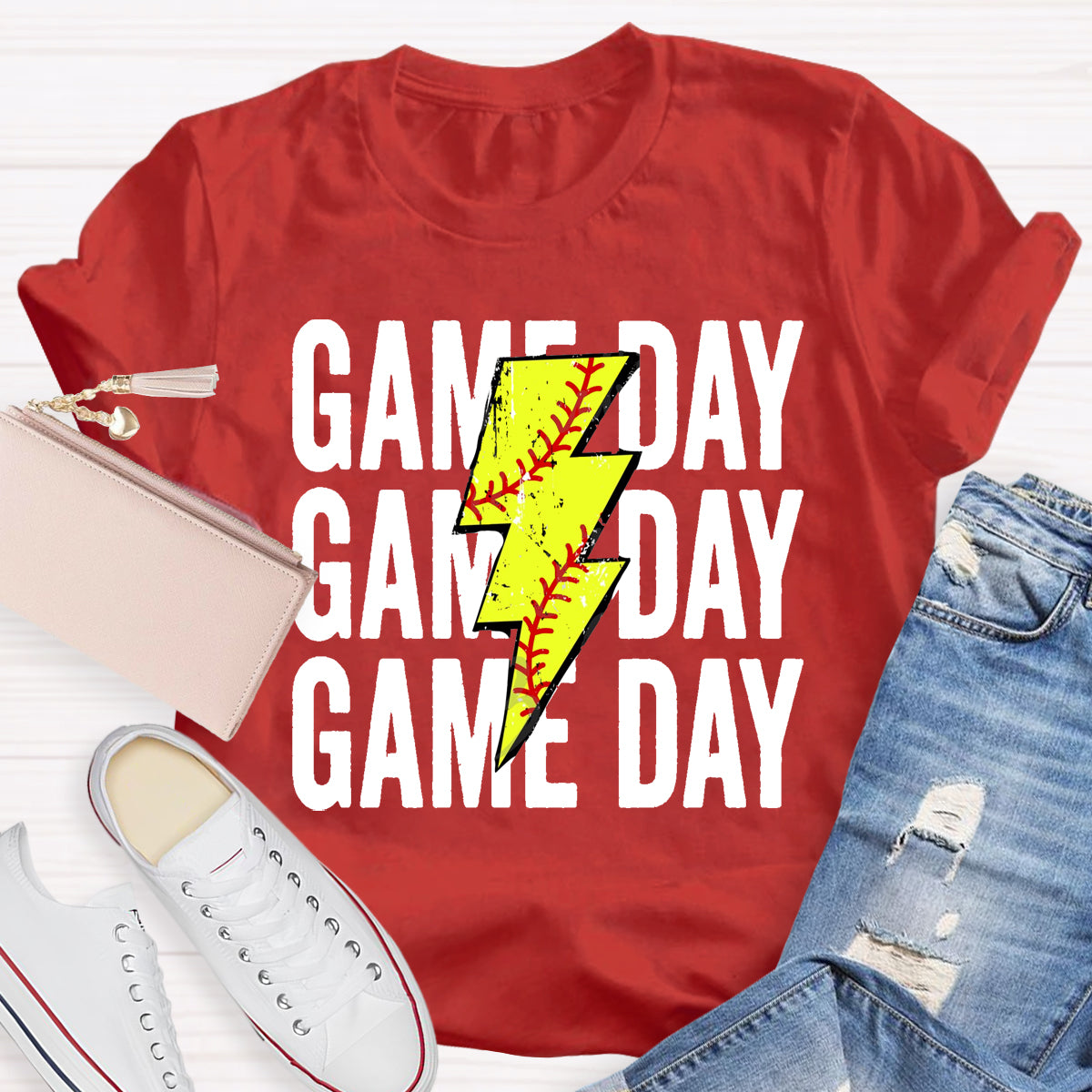 Game Day Lightning Bolt T-Shirt