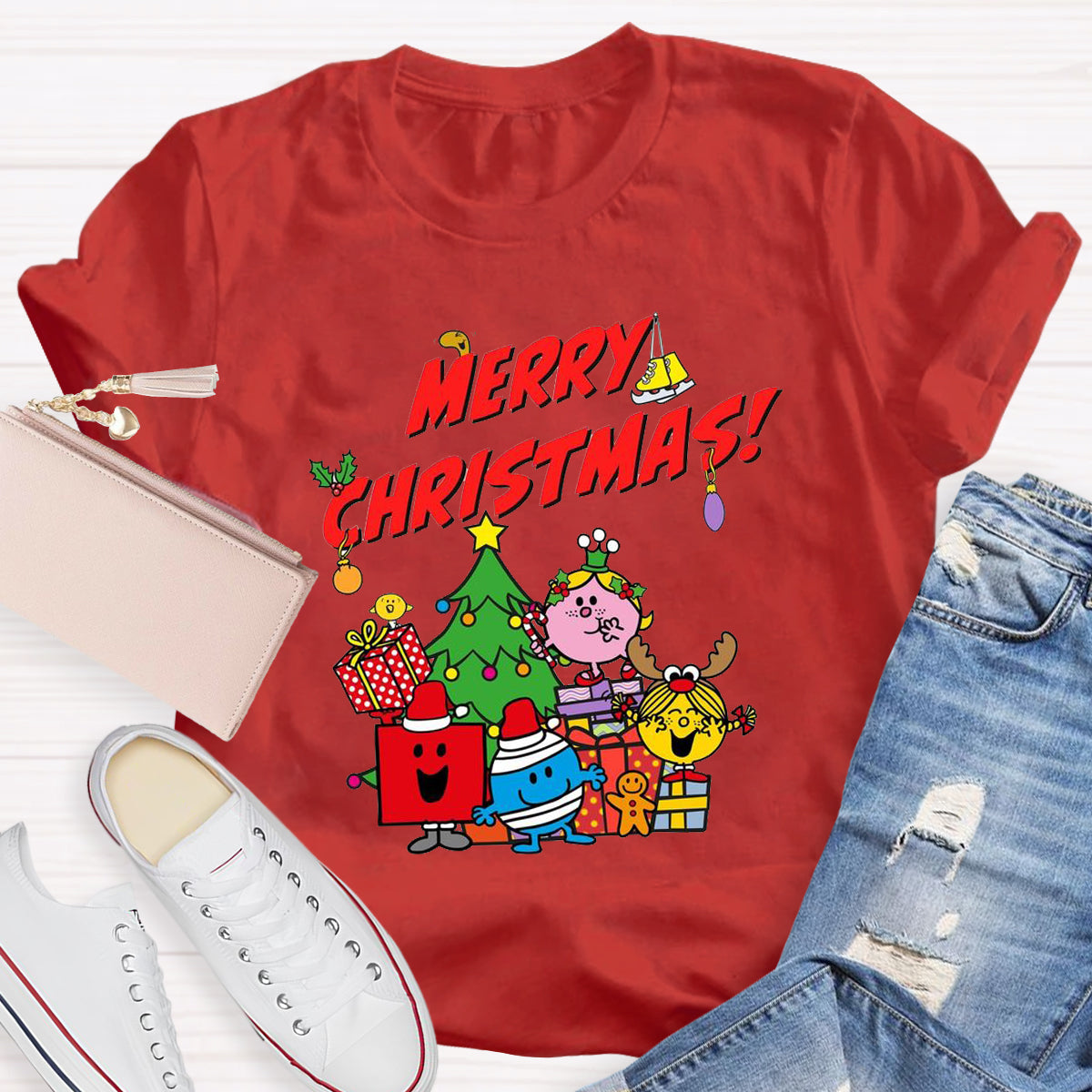 Merry Merry Little Miss Teacher T-Shirt