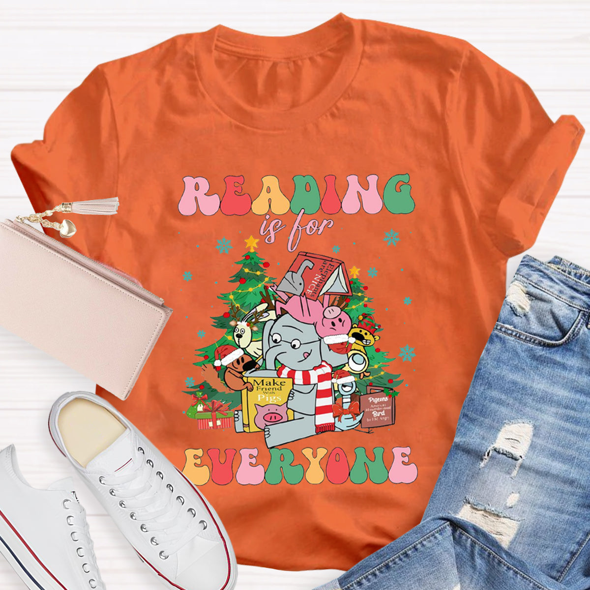 Reading Is For Everyone Teacher T-Shirt