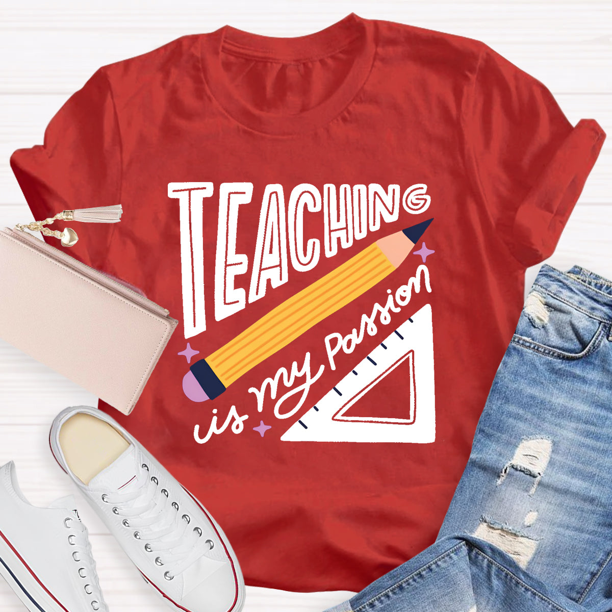 Teaching is My Passion Teacher T-Shirt