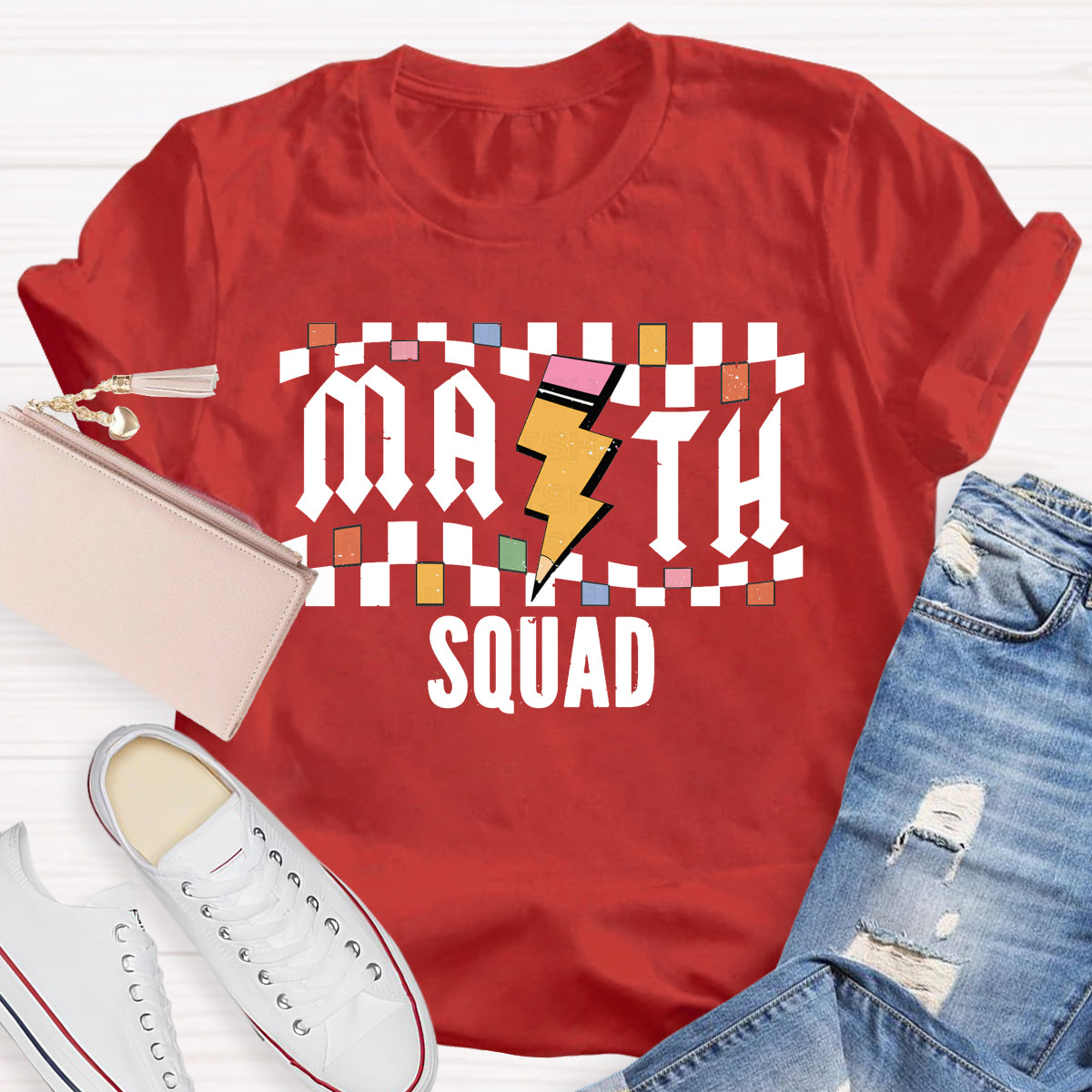 Math Squad Teacher T-Shirt