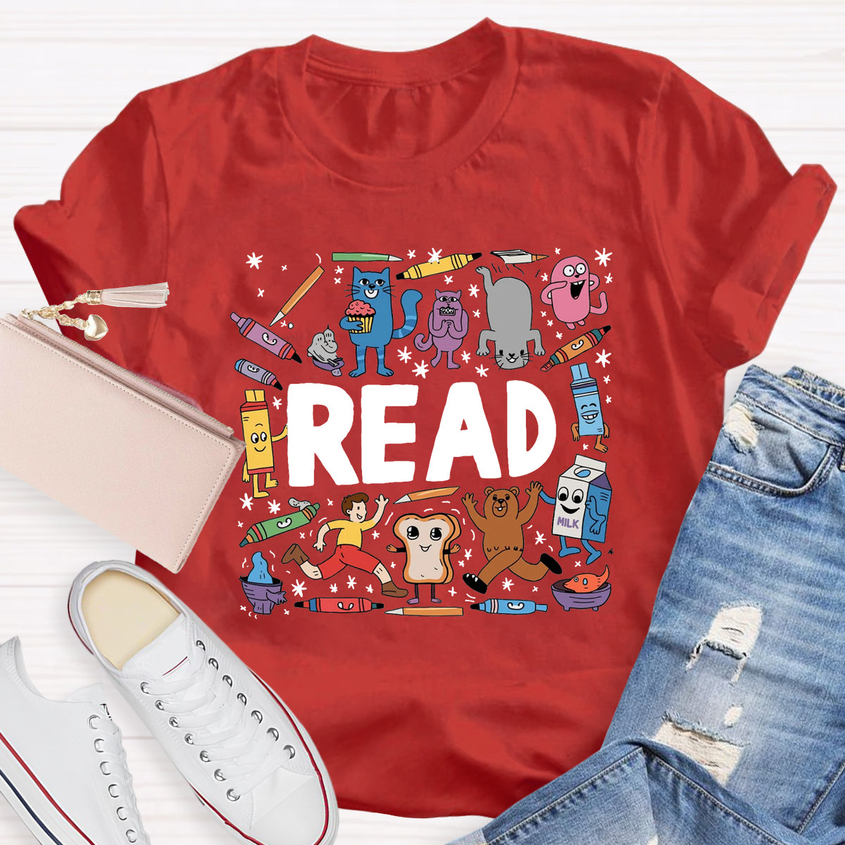 I Still Read Children's Books Teacher T-Shirt