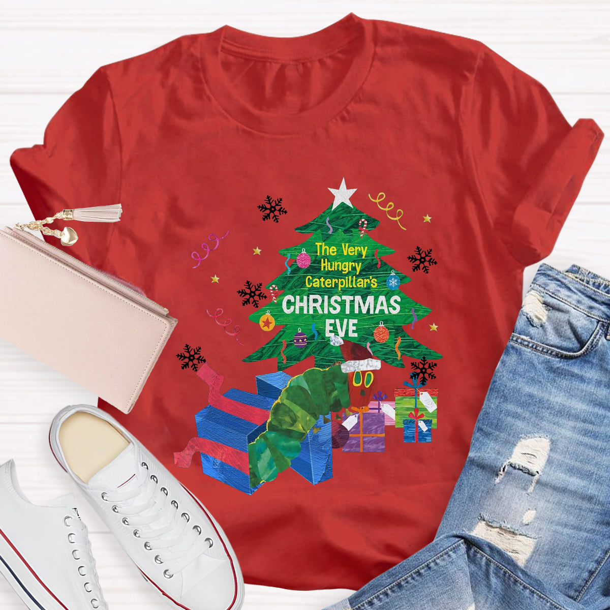 The Very Hungry Caterpillar's Christmas Eve T-Shirt