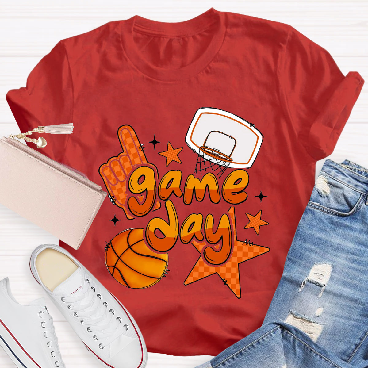 Basketball Game Day  T-Shirt