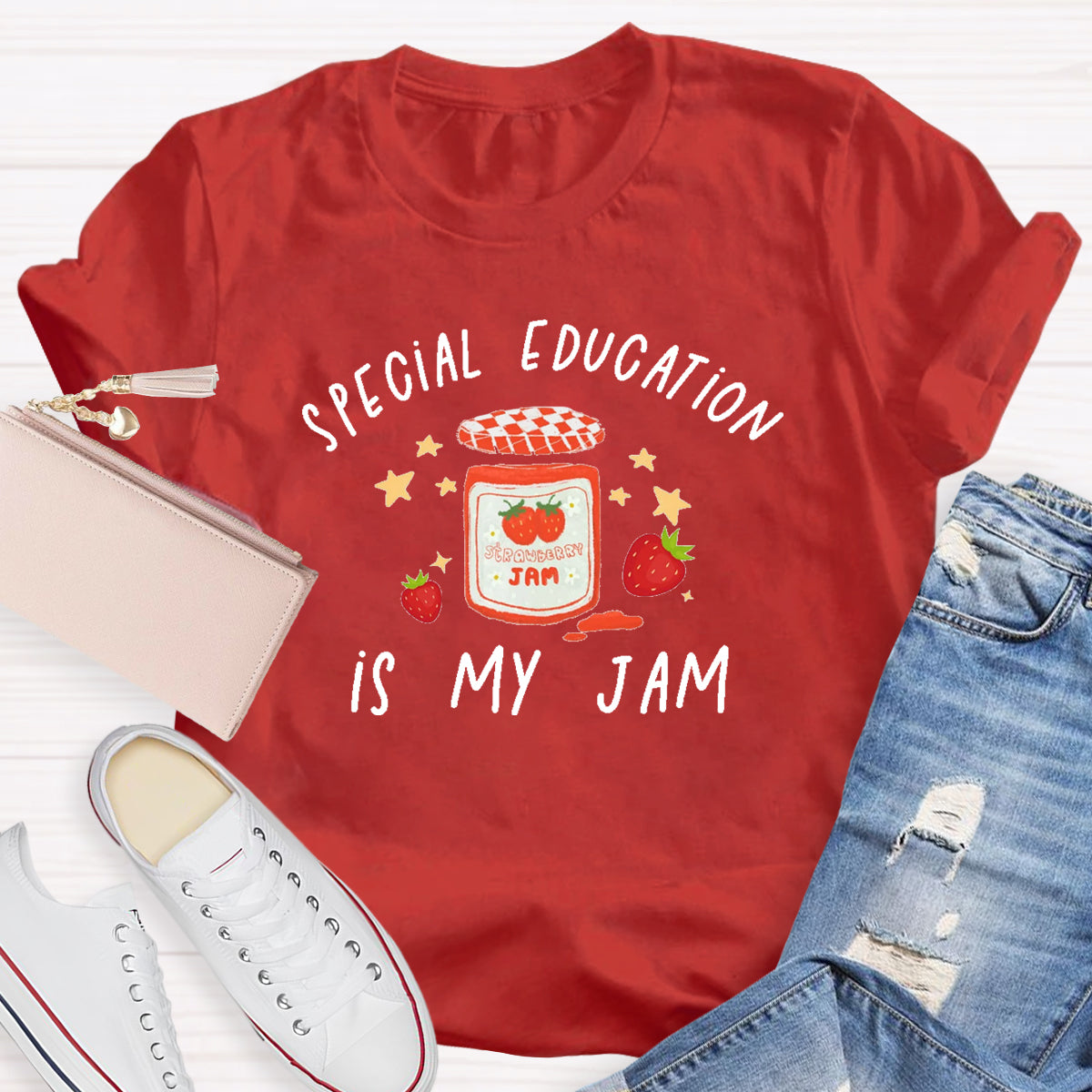 Special Education Is My Jam Teacher T-Shirt